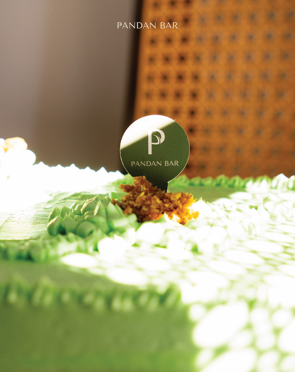 Pandan Klepon Taart