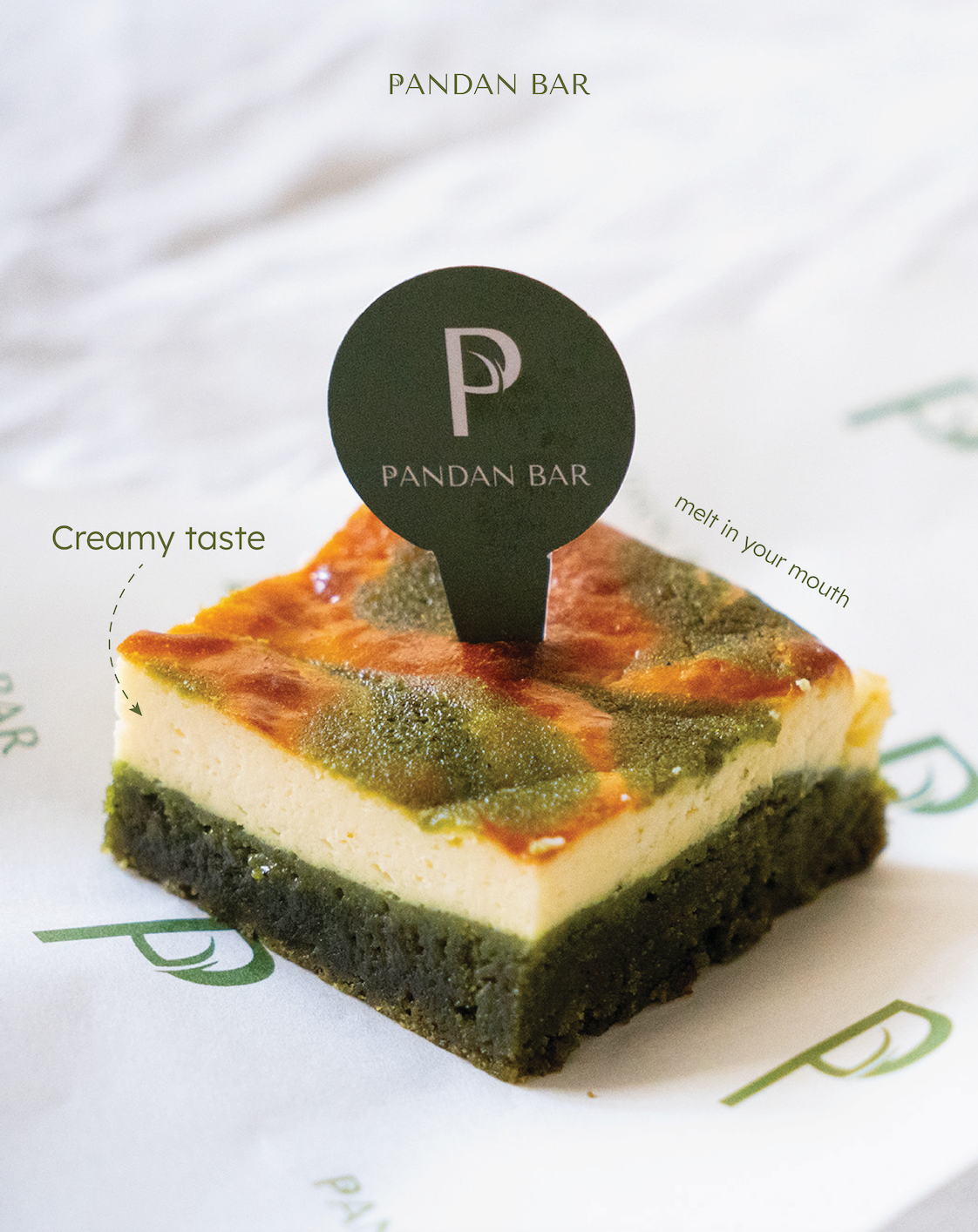 Pandan Cheese Cake