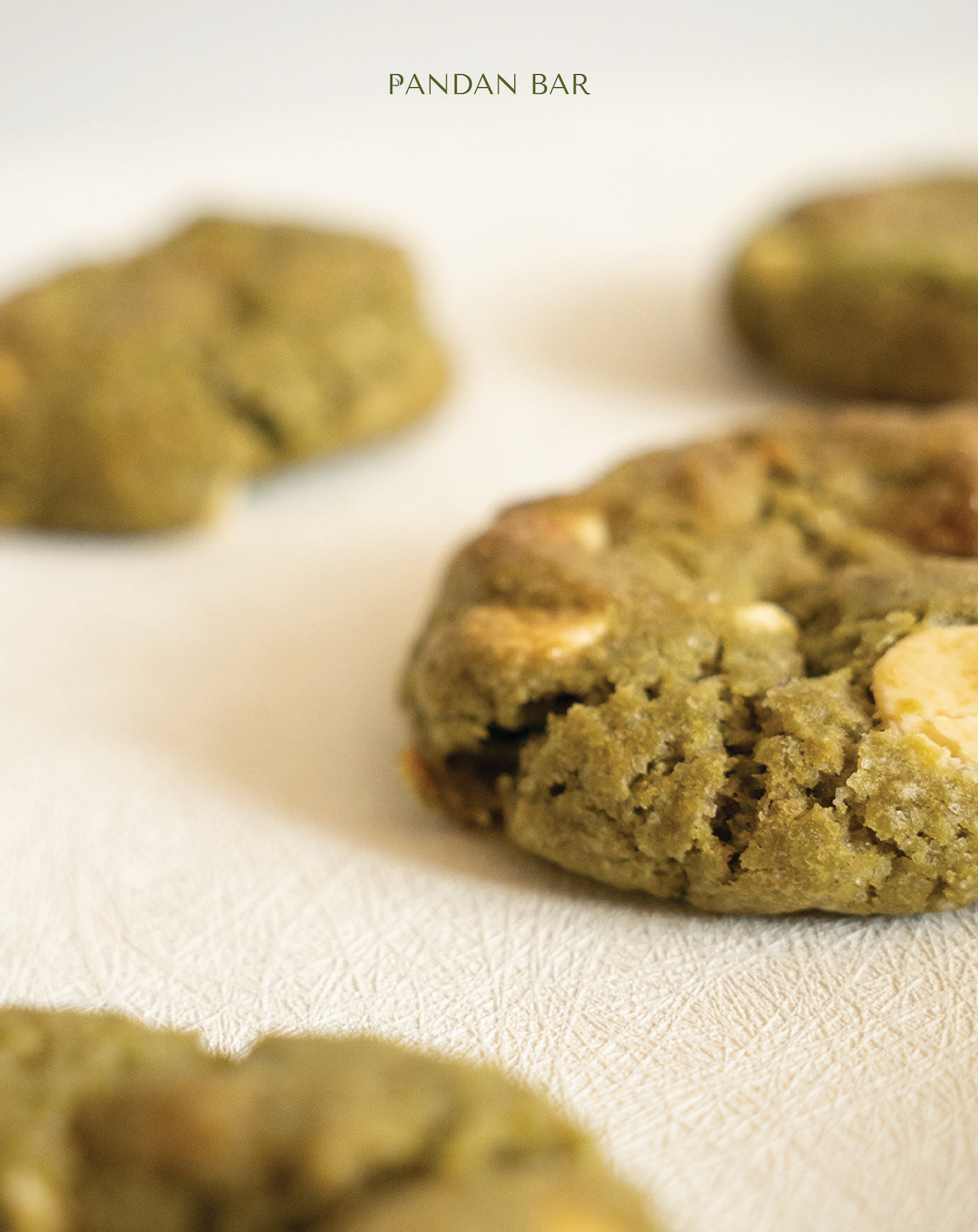 Pandan Soft-baked Cookies (10 pcs)